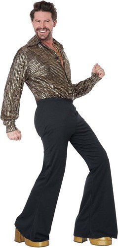 Disco guy gold dancer - 70's,