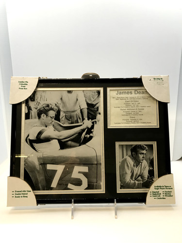 James dean photo framed 11x14 - dean,