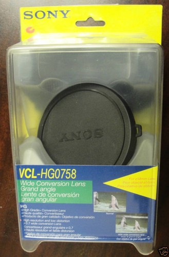 Sony vcl hg0758 wide angle - 0.7, wide-angle