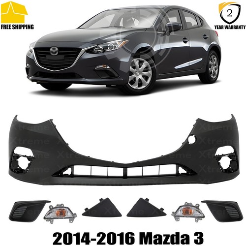 Front bumper cover - front, primed