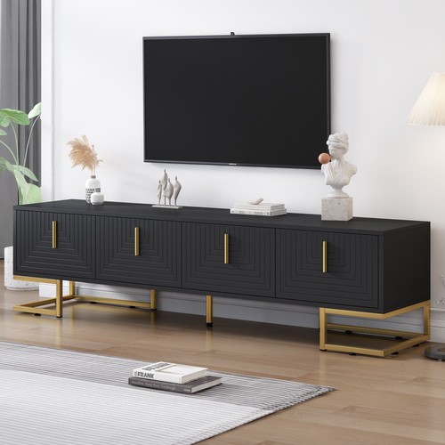 Vinsetto stand with metal - vinsetto, tv