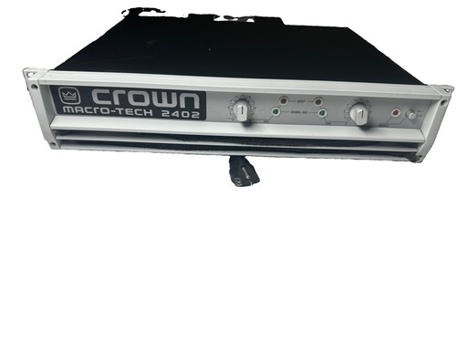 Crown macro tech 2402 - macro-tech, power