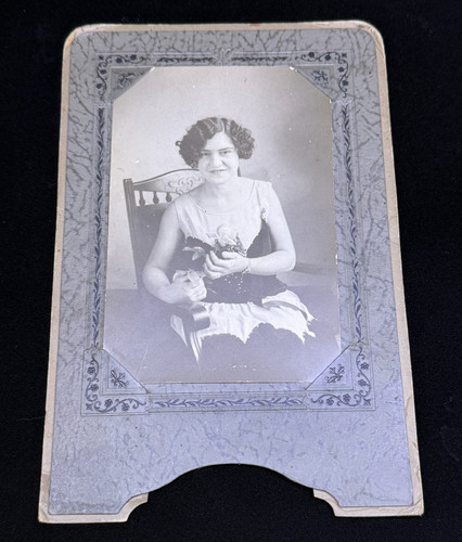 1920s cabinet portrait photo - 1920s,