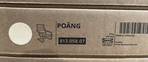 Ikea poang armchair frame - ikea,