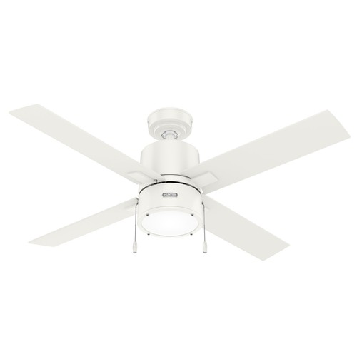 Hunter fan fresh - in, white