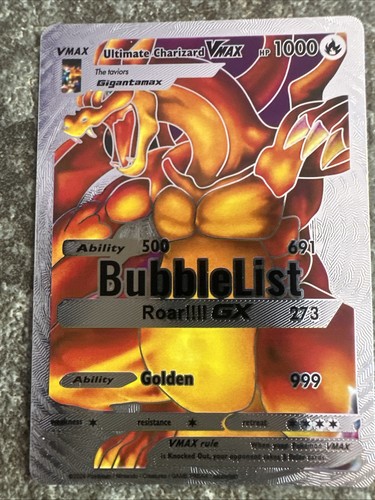 Ultimate charizard silver foil - ultimate,