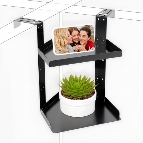 Black double layer office - layer,