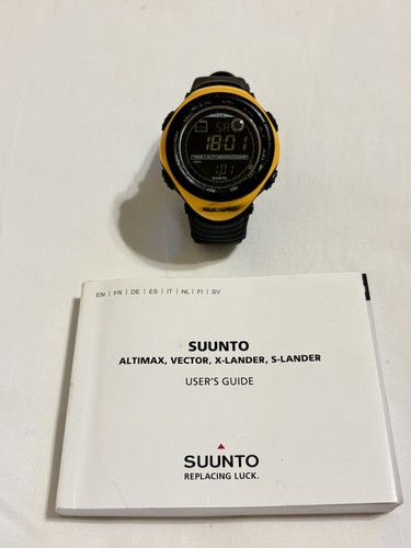 Suunto vector yellow digital - vector,