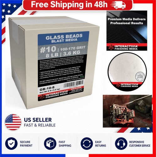 Glass beads blasting abrasive - glass,