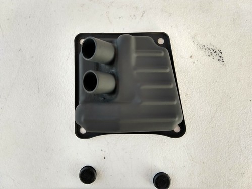 Dual port muffler front - , for