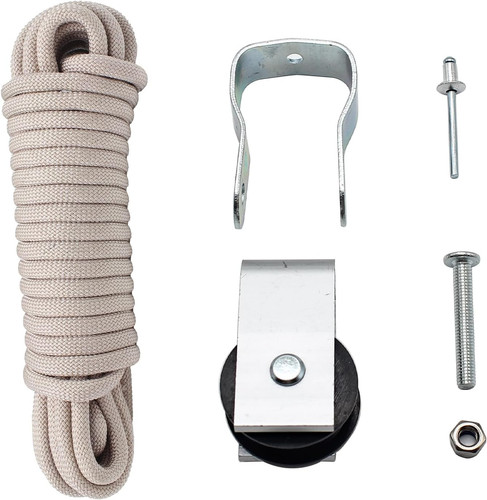 Extension ladder rope pulley - extension,