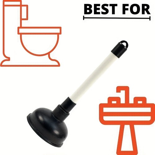 Toilet plunger drain - plunger,