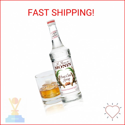 Monin pure cane syrup - monin, syrup,