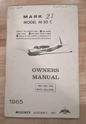 Mooney aircraft mark model - mooney,