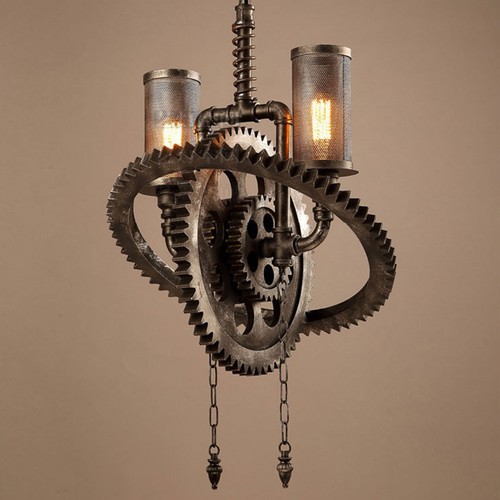 Gear shape chandelier - shape,