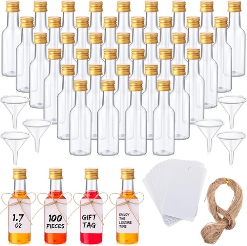 100 piece mini - liquor, bottle