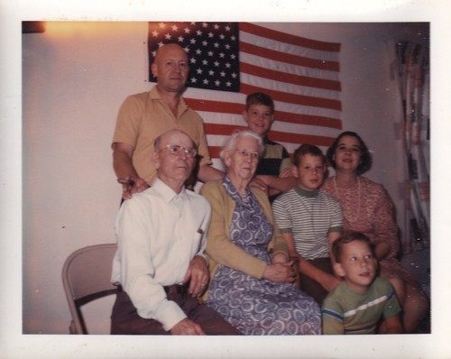 Vtg found color photo - vtg, 1959