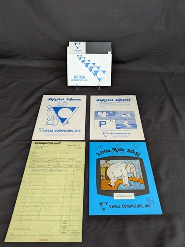 Very rare alphabet squares - very,