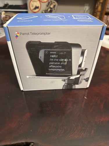 Parrot teleprompter used - parrot,