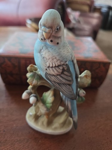 Vintage lefton parakeet bird - "lefton",