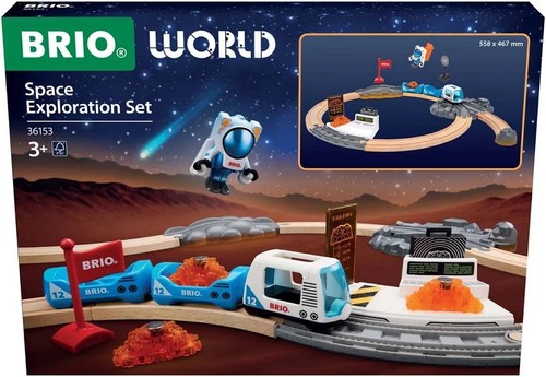 Brio space exploration - exploration, wooden