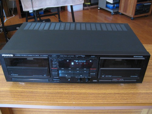 Kenwood w8010 dual deck - kx-w8010,