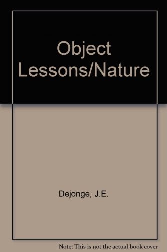 Object lessons from nature - lessons,