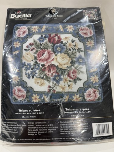 Vintage bucilla tulips - tulips, &