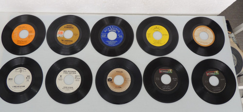 1960 45rpm singles vg - singles., vg+