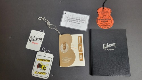 Gibson custom lpb paperwork - custom,