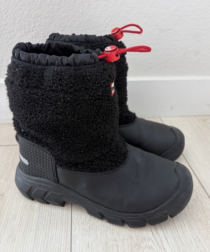 Hunter kids black sherpa - sherpa, lined