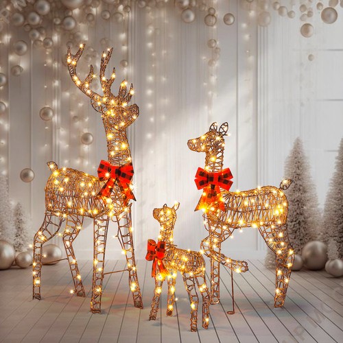5ft christmas lighted reindeer - 5ft,
