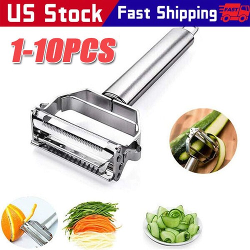 Stainless steel potato peeler - stainless,