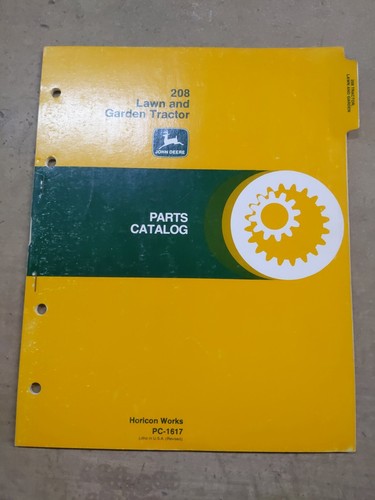 John deere 208 - 208, garden