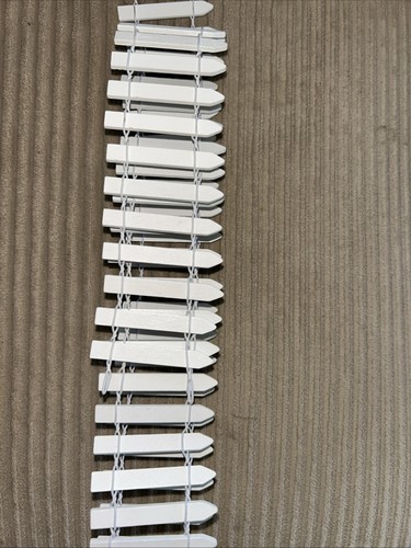 Wooden white picket fence - 2”wooden,