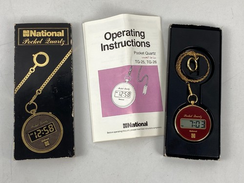 Vintage lcd golden pocket - vintage,