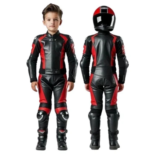 Motorbike kids racing leather - kids,