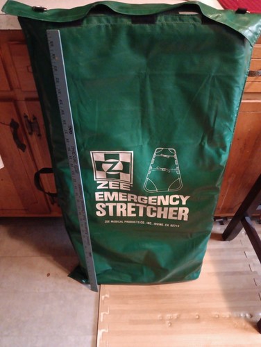 Folding emergency stretcher - folding,