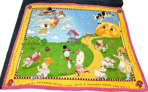Handmade baby quilt mother - quilt,