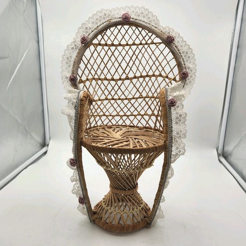 Vintage 1970s rattan wicker - rattan,