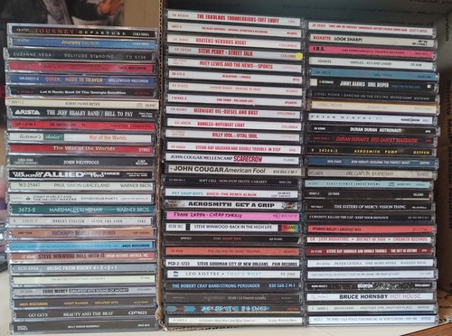 S rock new wave cds - rock/new,