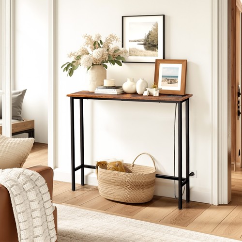 Narrow console table - console,