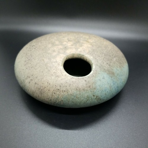 Stoneware art pottery ikebana - stoneware,
