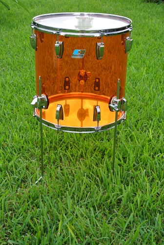 New ludwig amber vistalite - new,