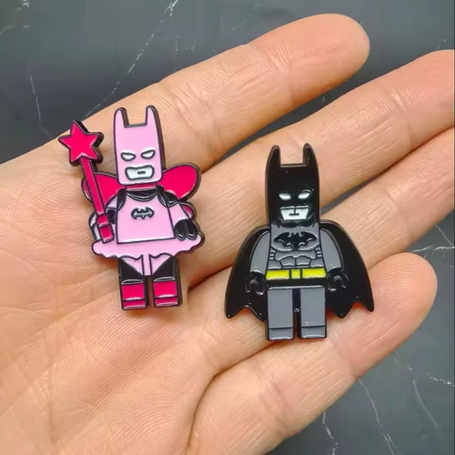 Fairy batman enamel pin - batman,