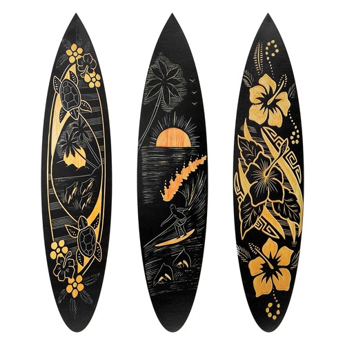 Pcs surfboard wall decor - pcs,
