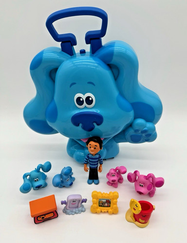 Blue clues and you figures - blue's,