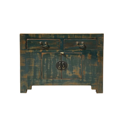 Oriental distressed teal green - teal,