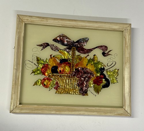 Vintage folk art tinsel - vintage,