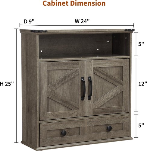 25x9x24inch bathroom wall - bathroom,